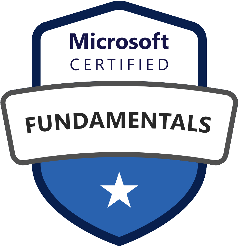 Microsoft Certified Fundamentals
